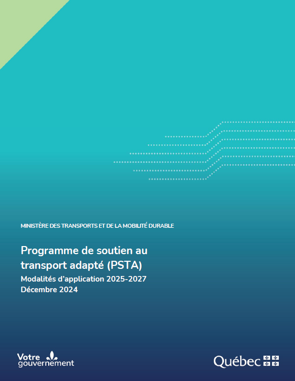 Programme de soutien au transport adapté